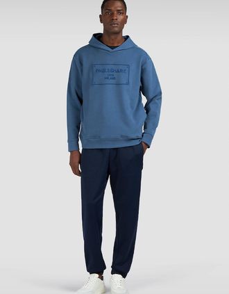 Paul & Shark Mens Paul & Shark Typhoon Re4x4 Supersoft Fleece Joggers - Navy - Size: 37/36/32