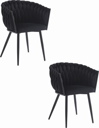 OEM Silla Orion - Terciopelo Negro X 2