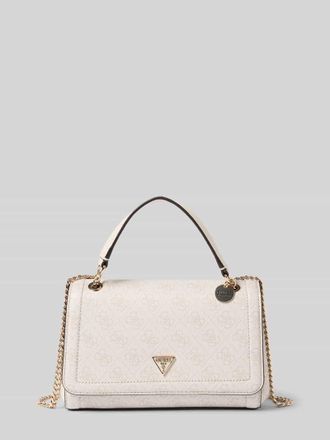 Guess Handtasche mit Logo-Applikation Modell NOELLE II in Offwhite, Gr&ouml;&szlig;e 1