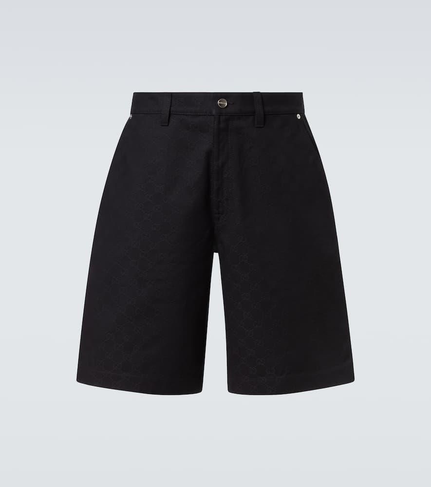 GUCCI｜SHORTS (814743 ZAQKJ 2031) GG satin shorts in copper | GUCCI® US