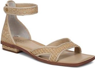 Franco Sarto Elisa Ankle Strap Sandal in Natural at Nordstrom, Size 6.5