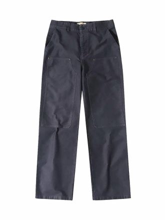 Le Mont St Michel Mens Percey Patch Carpenter Pants In Graphite