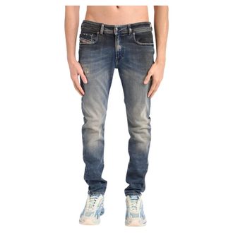 Diesel Slim-fit Jeans, male, Blue, Size: W38 Slim-fit Jeans