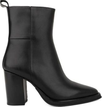 Sergio Moretti Booties - Dames - Cowboylaarzen - Zwart - 38 EU - Leer - Schoenen
