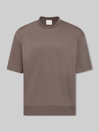Calvin Klein Regular Fit T-Shirt aus reiner Baumwolle in Mittelbraun, Gr&ouml;&szlig;e XXL