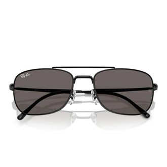 Ray-Ban Sunglasses, unisex, Black, Size: 62 MM Metal Hawkeye Sunglasses