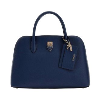 Guess Handbags, female, Blue, Size: ONE SIZE Patsie Logo Handbag