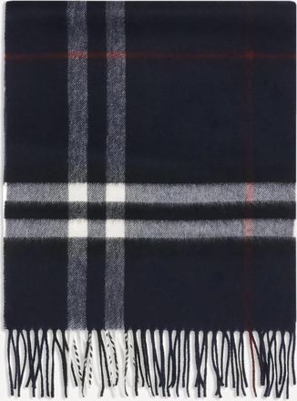 Burberry Sciarpa in cashmere Check Woman UNI
