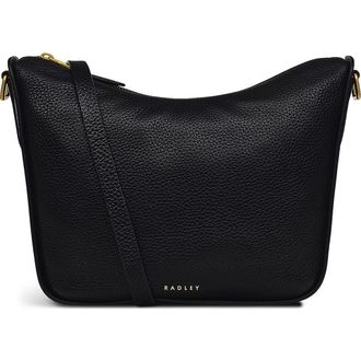 Radley London Oak Street Medium Ziptop Crossbody in Black at Nordstrom