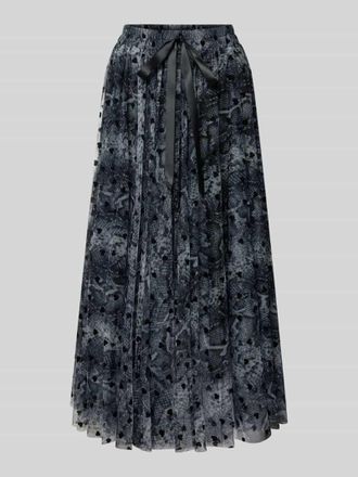 Miss Goodlife Maxirock aus T&uuml;ll mit elastischem Bund in BLACK, Gr&ouml;&szlig;e XL