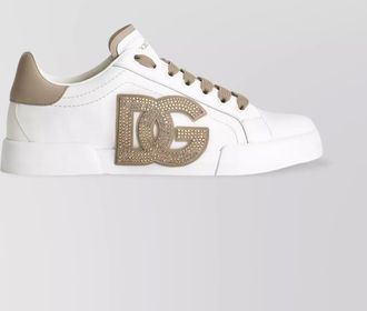 Dolce & Gabbana calf leather low-top sneakers