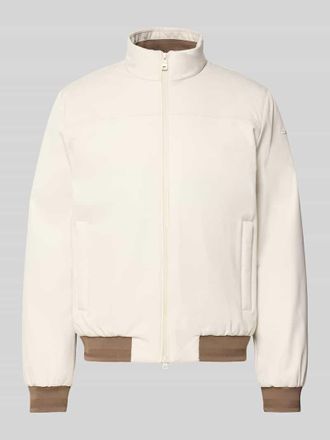 Geox Jacke mit Stehkragen Modell VINCINT in Beige, Gr&ouml;&szlig;e 50