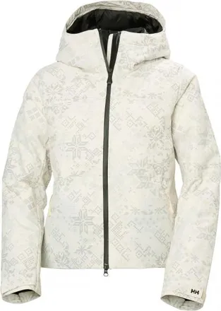 Helly Hansen Nora Short Puffy Jacket Skijacke f&uuml;r Damen | wei&szlig;