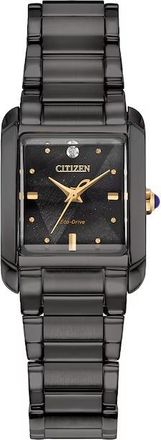 Citizen L Bianca Black Dial Ladies Watch EW5636-55E