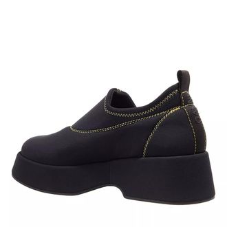Ganni Loafer - Retro Flatform Shoe - Gr. 39 (EU) - in Schwarz - für Damen