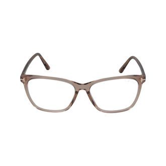 Tom Ford Glasses, unisex, Brown, Size: 55 MM Optical Frame