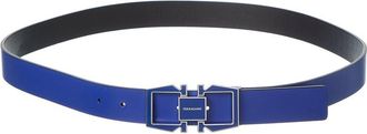 Ferragamo Gancini Reversible & Adjustable Leather Belt