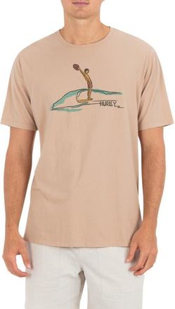 Hurley Yew Haw Graphic T-Shirt in Bristlecone at Nordstrom, Size Xx-Large