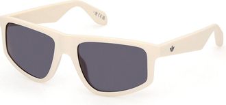 adidas OR0108 21A Mens Sunglasses White Size 55