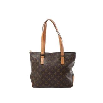 Louis Vuitton Pre-owned Tote Bags, female, Brown, Size: ONE SIZE Pre-owned Cabas Piano Tote