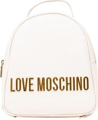 Love Moschino Beige Polyethylene Womens Backpack