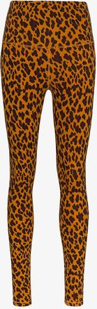 Varley Century Cheetah-Print Leggings - Womens - Polyester/Spandex/Elastane