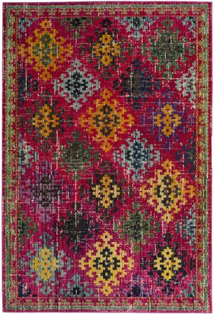 Safavieh Alfombra rosa/multicolore 155 x 231 cm