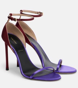 Tom Ford Vertigo satin sandals