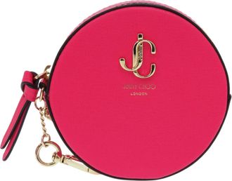 Jimmy Choo London Leather Coin Purse/Coin Case (Pre-Owned)