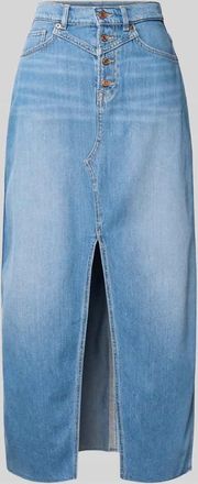 Pepe Jeans London Ausgestellter Jeansrock aus Baumwoll-Mix Modell MIRA in Jeansblau, Gr&ouml;&szlig;e XS