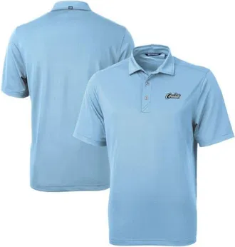 Cutter & Buck Mens Cutter & Buck Light Blue UCF Knights Citronaut Virtue Eco Pique Recycled Polo at Nordstrom, Size Xxx-Large