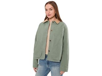 L.L.Bean Lightweight Field Jacket Womens Jacket Faded Sage : MD, Cotton