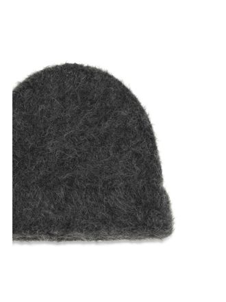 S&eacute;fr FW23FUZZYBEANIE Fuzzy Alpaca-Blend Beanie - Gray