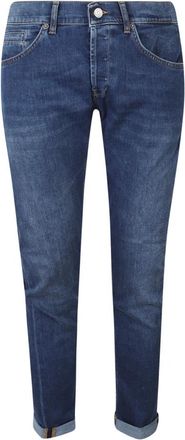 Dondup George Skinny Jeans - Heren - Slim Fit Jeans - Blauw - W34 - Katoen - Jeans