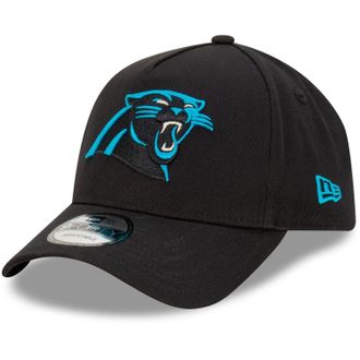New Era Carolina Panthers NFL Evergreen Black 9Forty Adjustable A-Frame Cap