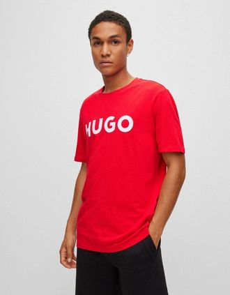 HUGO BOSS Mens HUGO Dulivio Mens T-Shirt NOS - Red 693 - Size: 40