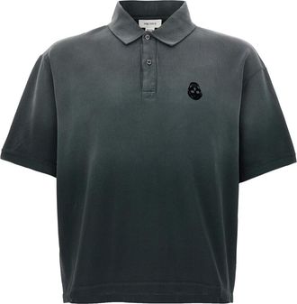 Alexander McQueen Polo Skull - male - Alexander McQueen - Polo Shirts - Gray - XL - Tops