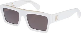 K&agrave;dor Bandit 2 Special - unisex - Zonnebrillen - Wit - 55 MM - Accessoires