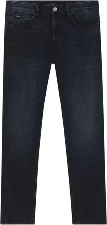 HUGO BOSS Heren Delaware 5-pocket slim fit jeans (Donkerblauw)