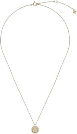 Tory Burch Accessoires, Dames, Geel, ONE Size, Icon Pendant Ketting