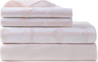 Brooks Brothers 4-Piece Sheet Set in Pink at Nordstrom Rack, Size King