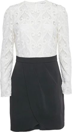 Sandro Abito a maniche lunghe con pizzo - Nero