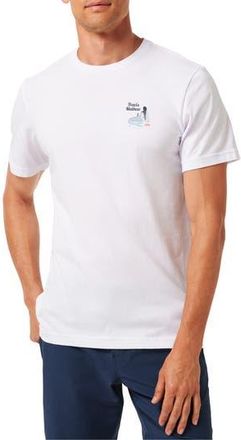 Travis Mathew Cloudless Sky Graphic T-Shirt in White at Nordstrom Rack, Size Small