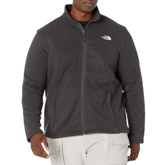 The North Face Tsillan Jacket Mens Dark Gray Mock Neck Full Zip JZZ276