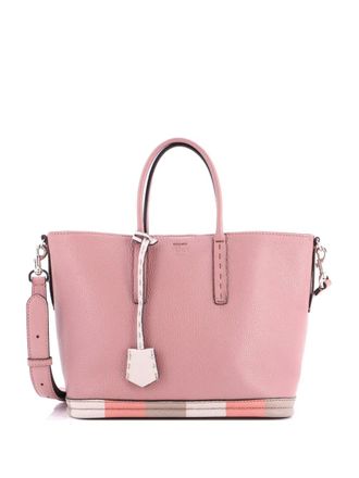 Fendi Selleria Convertible Leather Medium tote bag - Rosa
