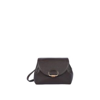 Lancaster Milano Pia Kleine Crossbody Tas - Dames - Tassen - Bruin - Maat: ONE Size Katoen