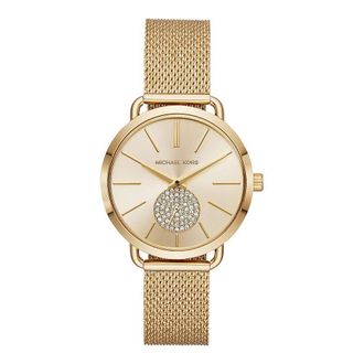 Michael Kors Womens Ladies Portia Watch MK3844 - Gold Metal - One Size