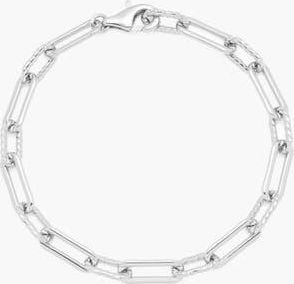 Yoj Oto Rope Slim Chain Bracelet in Silver at Nordstrom