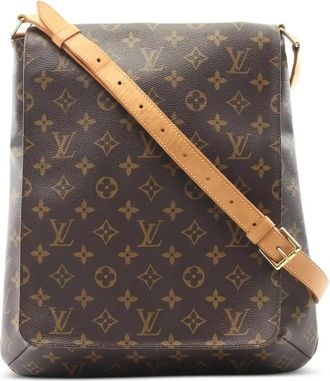 Louis Vuitton Borsa a spalla Musette con monogramma 2004 - Marrone
