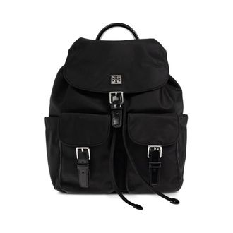 Tory Burch Backpacks, female, Black, ONE SIZE, Black Bucket Bag & Backpack